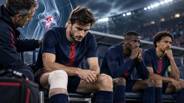 Kvaratskhelia opéré après une rupture des ligaments croisés, Dembélé et Marquinhos out plusieurs semaines