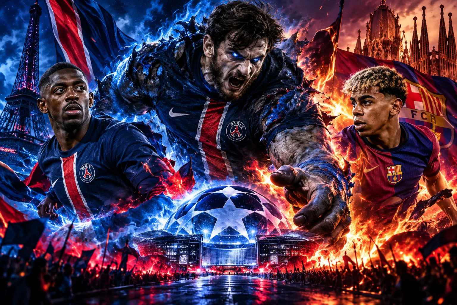 Kvaratskhelia: PSG's Sleeping Giant Must Awaken This Tuesday, October 20, to Stand a Chance Against Barça