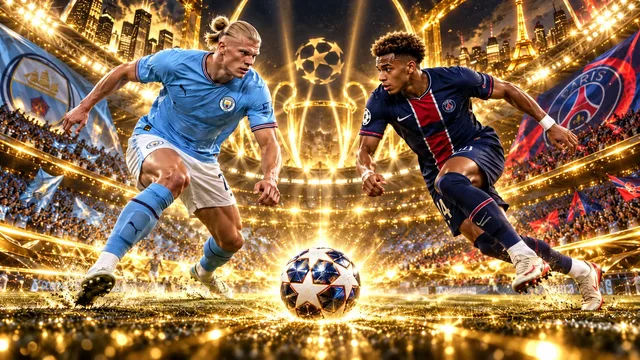 Le match Manchester City-Paris Saint-Germain a battu un record des valeurs marchandes
